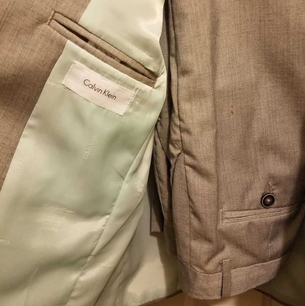 Calvin Klein suit jacket and pants